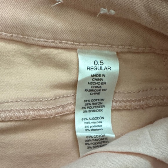 Chico's Platinum Light Pink Skinny Jeans - Picture 3 of 11